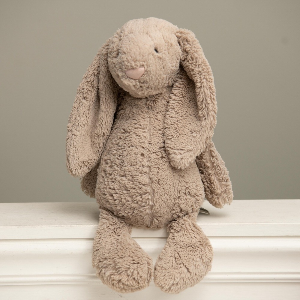 Jellycat Bashful Bunny 11" Soft Plush Rabbit Floppy Ears Beige Soft Cottagecore